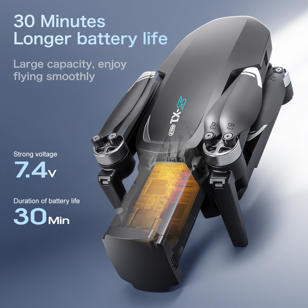 Lenovo S-X1 GPS Drone 8K HD pr - đánh giá và giá Drone Gimbal 3 Axis